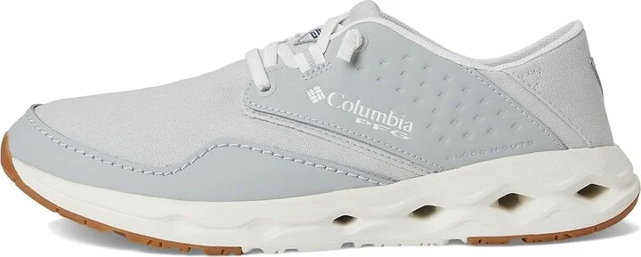 Columbia Bahama X Relaxed Men's Shoes Grey Ice/Sea Salt : 10 D - Medium, Canvas/Leather - Image 6
