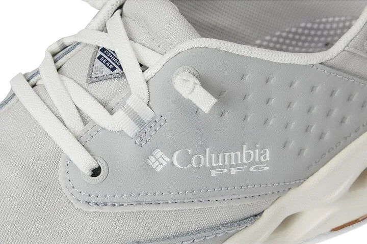 Columbia Bahama X Relaxed Men's Shoes Grey Ice/Sea Salt : 10 D - Medium, Canvas/Leather - Image 7