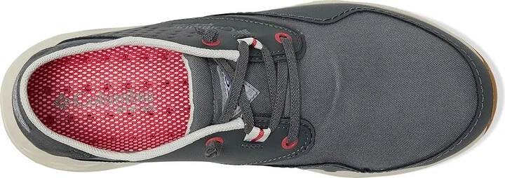 Columbia Bahama X Relaxed Men's Shoes Grill/Sunset Red : 10 D - Medium, Canvas/Leather - Image 2