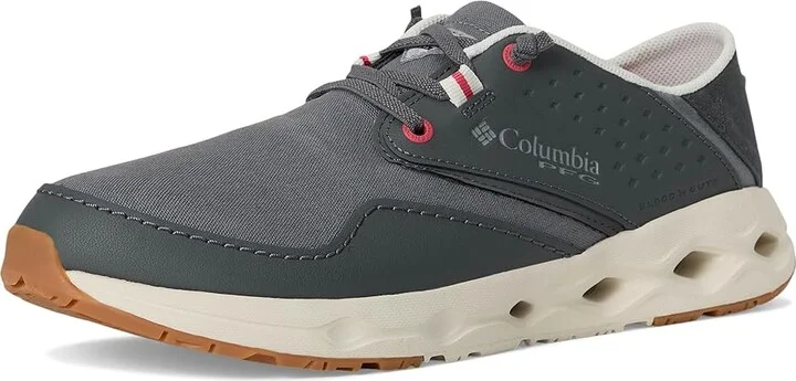 Columbia Bahama X Relaxed Men's Shoes Grill/Sunset Red : 10 D - Medium, Canvas/Leather - Image 5