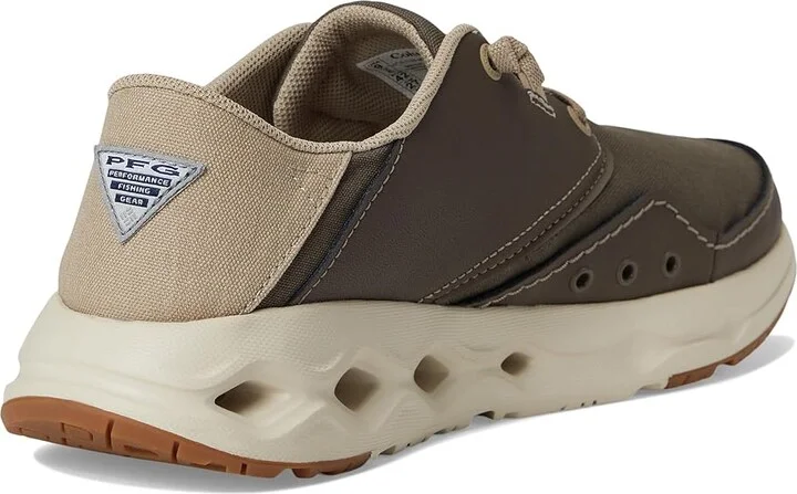 Columbia Bahama X Relaxed Men's Shoes Mud/Oxford Tan : 10 D - Medium, Canvas/Leather - Image 4