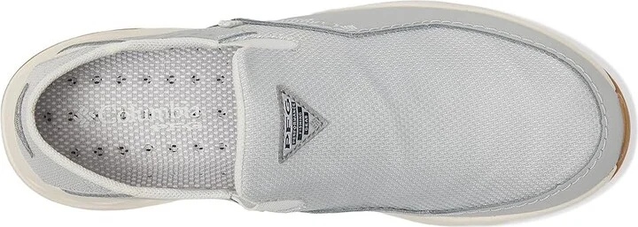 Columbia Bahama X Slip-On Men's Shoes Grey Ice/Sea Salt : 10 D - Medium, Canvas - Image 2