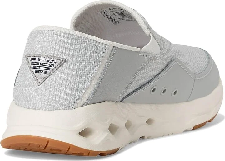 Columbia Bahama X Slip-On Men's Shoes Grey Ice/Sea Salt : 10 D - Medium, Canvas - Image 4