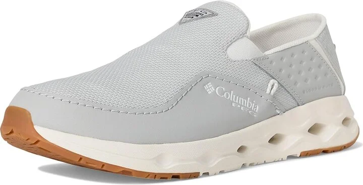 Columbia Bahama X Slip-On Men's Shoes Grey Ice/Sea Salt : 10 D - Medium, Canvas - Image 5