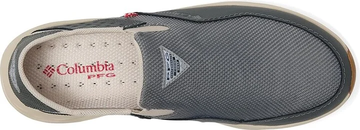Columbia Bahama X Slip-On Men's Shoes Grill/Sunset Red : 10 D - Medium, Canvas - Image 2