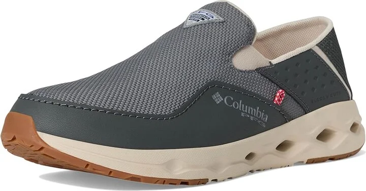 Columbia Bahama X Slip-On Men's Shoes Grill/Sunset Red : 10 D - Medium, Canvas - Image 5