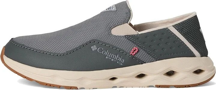Columbia Bahama X Slip-On Men's Shoes Grill/Sunset Red : 10 D - Medium, Canvas - Image 6