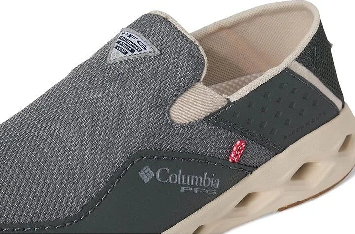 Columbia Bahama X Slip-On Men's Shoes Grill/Sunset Red : 10 D - Medium, Canvas - Image 7