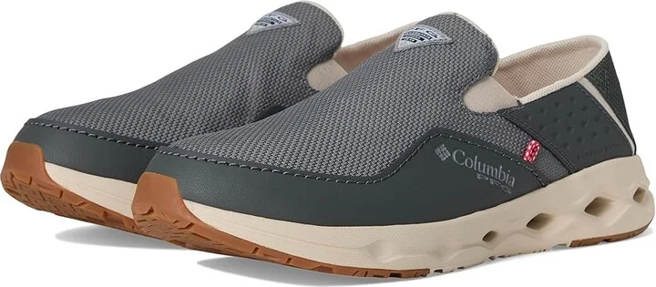 Columbia Bahama X Slip-On Men's Shoes Grill/Sunset Red : 10 D - Medium, Canvas