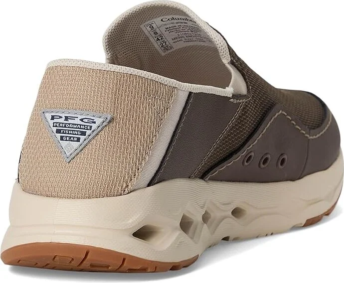Columbia Bahama X Slip-On Men's Shoes Mud/Oxford Tan : 10 D - Medium, Canvas - Image 4