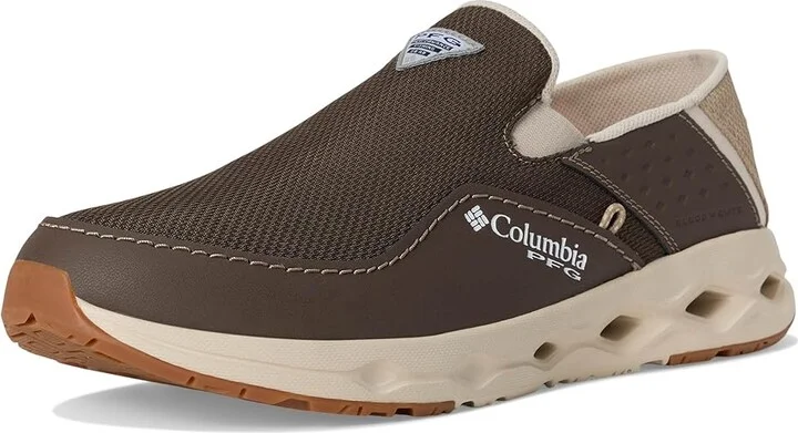 Columbia Bahama X Slip-On Men's Shoes Mud/Oxford Tan : 10 D - Medium, Canvas - Image 5