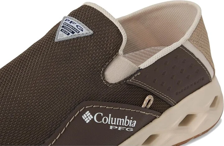 Columbia Bahama X Slip-On Men's Shoes Mud/Oxford Tan : 10 D - Medium, Canvas - Image 7