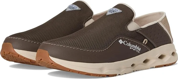 Columbia Bahama X Slip-On Men's Shoes Mud/Oxford Tan : 10 D - Medium, Canvas
