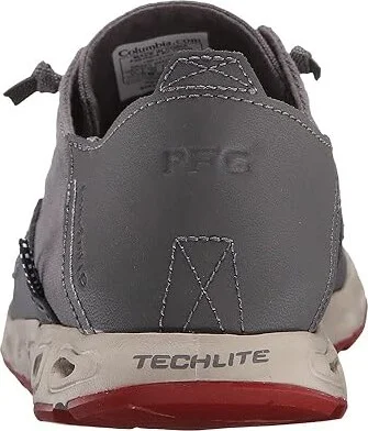 Columbia Bahamatm Vent PFG Lace Relaxed Men's Shoes City Grey/Gypsy : 11.5 D - Medium, Leather/Canvas - Image 4
