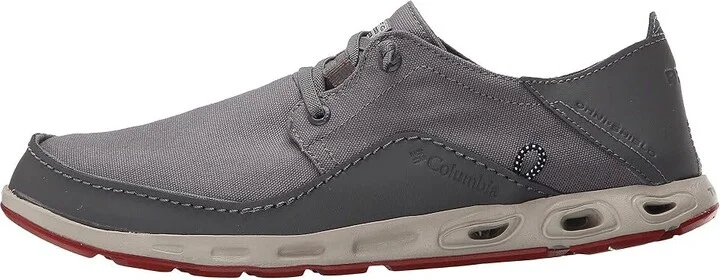 Columbia Bahamatm Vent PFG Lace Relaxed Men's Shoes City Grey/Gypsy : 11.5 D - Medium, Leather/Canvas - Image 6