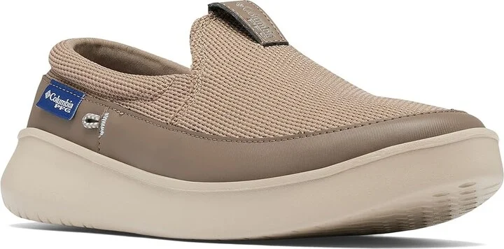 Columbia Boatside Breathe PFG Men's Climbing Shoes Wet Sand/Crushed Blue : 14 E - Wide, Synthetic