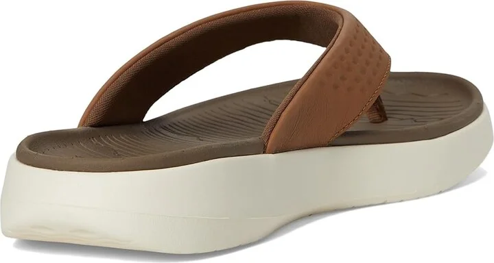 Columbia Boatside Fish Flip Men's Sandals Dark Truffle/Elk : 9 D - Medium, Rubber - Image 4