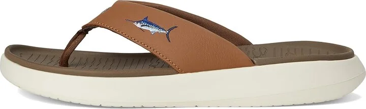 Columbia Boatside Fish Flip Men's Sandals Dark Truffle/Elk : 9 D - Medium, Rubber - Image 6