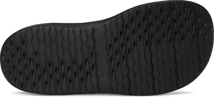 Columbia Boatside Flip Lea Men's Sandals Black/Black : 13 D - Medium, Rubber - Image 3