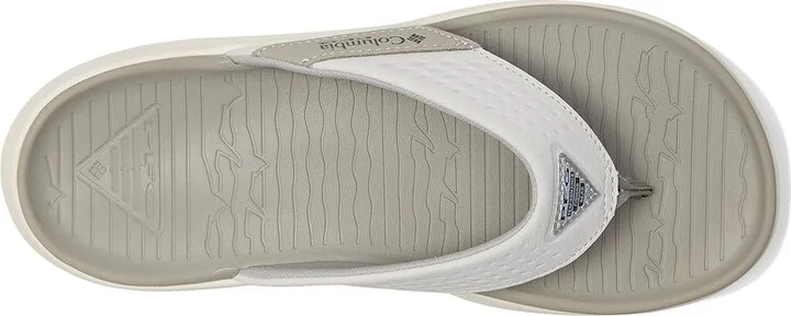 Columbia Boatside Flip Lea Men's Sandals Dove/Silver Grey : 8 D - Medium, Rubber - Image 2