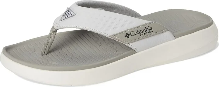 Columbia Boatside Flip Lea Men's Sandals Dove/Silver Grey : 8 D - Medium, Rubber - Image 5