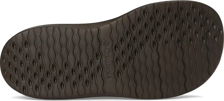 Columbia Boatside Flip Lea Men's Sandals Tundra/Light Brown : 8 D - Medium, Rubber - Image 3