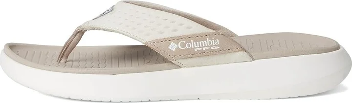 Columbia Boatside Flip Lea PFG Women's Sandals Crushed Clay/Dark Stone : 12 B - Medium, Rubber - Image 6
