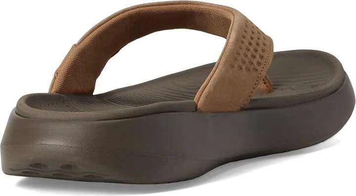 Columbia Boatside Flip Lea PFG Women's Sandals Sahara/Delta : 12 B - Medium, Rubber - Image 4