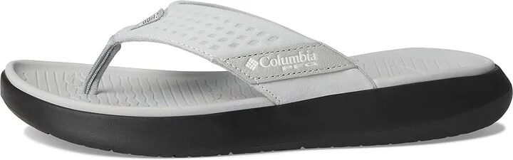 Columbia Boatside Flip Lea PFG Women's Sandals Slate Grey/White : 5 B - Medium, Rubber - Image 6
