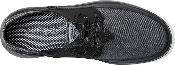 Columbia Boatside Relaxed PFG Men's Shoes Black/Shark : 8 D - Medium, Mesh - Image 2