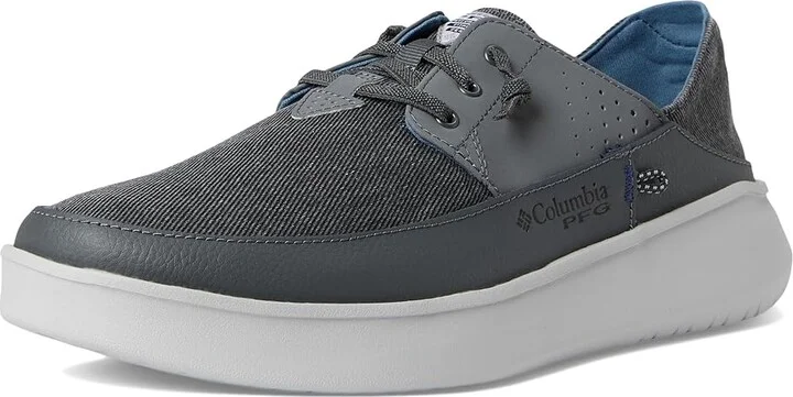 Columbia Boatside Relaxed PFG Men's Shoes Grill/Mountain : 10 D - Medium, Mesh - Image 5