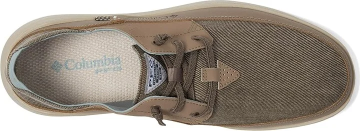 Columbia Boatside Relaxed PFG Men's Shoes Wet Sand/Crushed Blue : 10 E - Wide, Mesh - Image 2