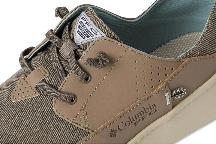 Columbia Boatside Relaxed PFG Men's Shoes Wet Sand/Crushed Blue : 10 E - Wide, Mesh - Image 7
