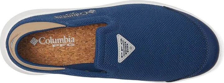 Columbia Boatside Vent PFG Men's Shoes Carbon/Beach : 10 D - Medium, Canvas - Image 2