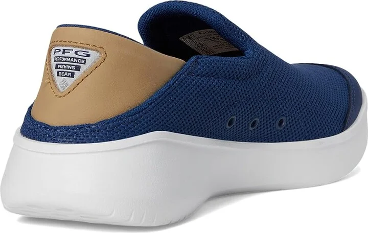 Columbia Boatside Vent PFG Men's Shoes Carbon/Beach : 10 D - Medium, Canvas - Image 4