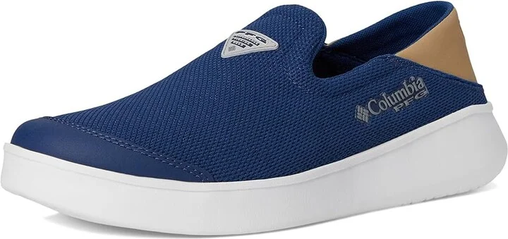 Columbia Boatside Vent PFG Men's Shoes Carbon/Beach : 10 D - Medium, Canvas - Image 5