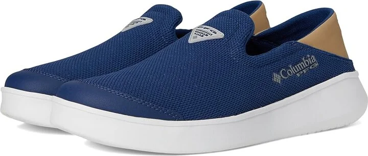 Columbia Boatside Vent PFG Men's Shoes Carbon/Beach : 10 D - Medium, Canvas