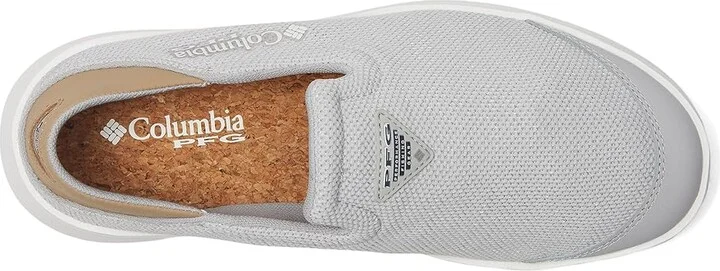 Columbia Boatside Vent PFG Men's Shoes Slate Grey/Beach : 10 D - Medium, Canvas - Image 2
