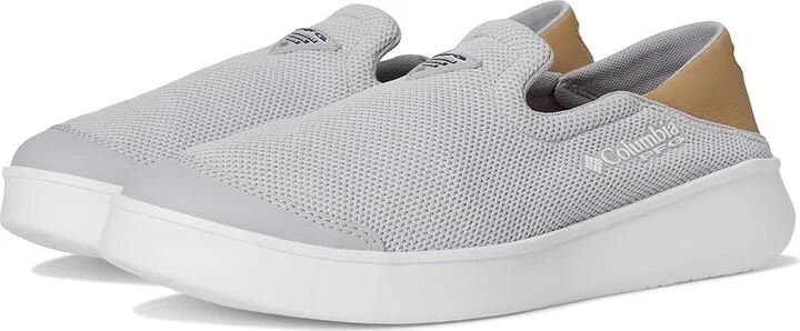 Columbia Boatside Vent PFG Men's Shoes Slate Grey/Beach : 10 D - Medium, Canvas