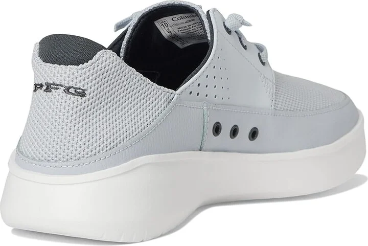 Columbia Boatsidetm Breathe Relaxed PFG Men's Shoes Cirrus Grey/Grill : 7 EE - Wide, Mesh - Image 4