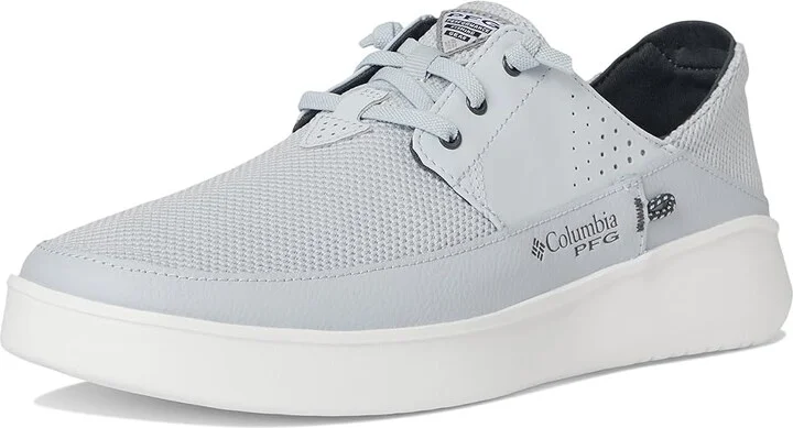 Columbia Boatsidetm Breathe Relaxed PFG Men's Shoes Cirrus Grey/Grill : 7 EE - Wide, Mesh - Image 5