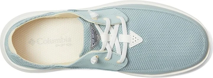 Columbia Boatsidetm Breathe Relaxed PFG Men's Shoes Crushed Blue/Lemon Wash : 12 E - Wide, Mesh - Image 2