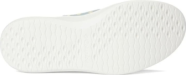 Columbia Boatsidetm Breathe Relaxed PFG Men's Shoes Crushed Blue/Lemon Wash : 12 E - Wide, Mesh - Image 3
