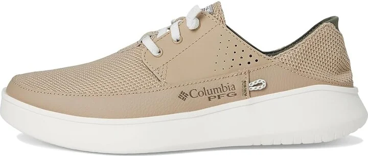 Columbia Boatsidetm Breathe Relaxed PFG Men's Shoes Oxford Tan/Cypress : 13 D - Medium, Mesh - Image 6