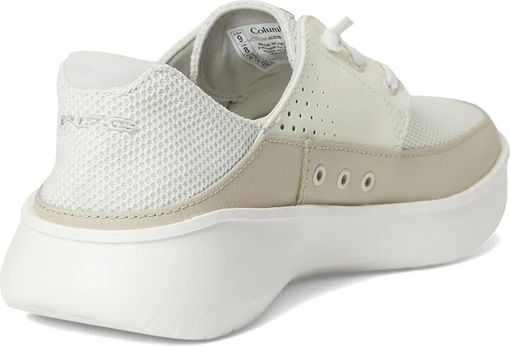 Columbia Boatsidetm Breathe Relaxed PFG Men's Shoes Stone/Fossil : 8 E - Wide, Mesh - Image 4