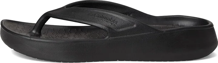 Columbia Boatsidetm Flip PFG Women's Shoes Black/Black : 10 B - Medium, Rubber - Image 6