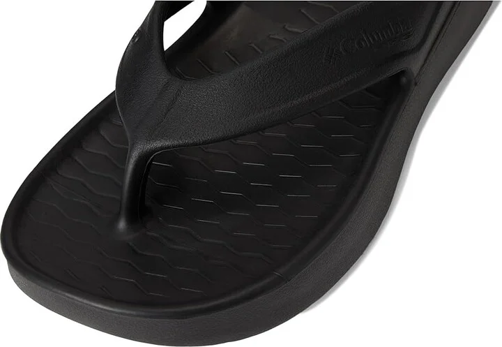Columbia Boatsidetm Flip PFG Women's Shoes Black/Black : 10 B - Medium, Rubber - Image 7