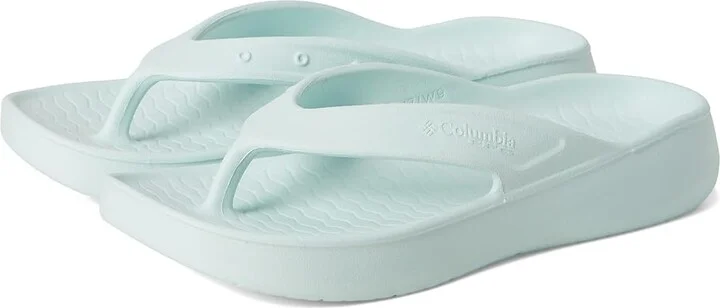 Columbia Boatsidetm Flip PFG Women's Shoes Icy Morn/Icy Morn : 11 B - Medium, Rubber