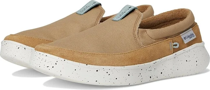 Columbia Boatsidetm PFG Men's Shoes Beach/Crushed Blue : 9 D - Medium, Canvas/Suede