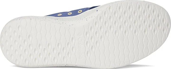 Columbia Boatsidetm PFG Men's Shoes Bluebell/Lemon Wash : 12 D - Medium, Canvas/Suede - Image 3